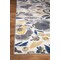 World Rug Gallery Vintage Modern Floral Gray/Yellow/Ivory Runner Rug 2'x7' Runner 2075CREAM2X7 - alternate 5
